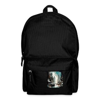 Apocalypse / Doomsday / Destruction / Anarchy - Backpack - black - Front