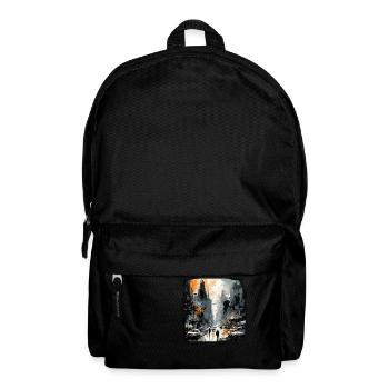 Apocalypse / Doomsday / Destruction / Anarchy - Backpack - black - Front