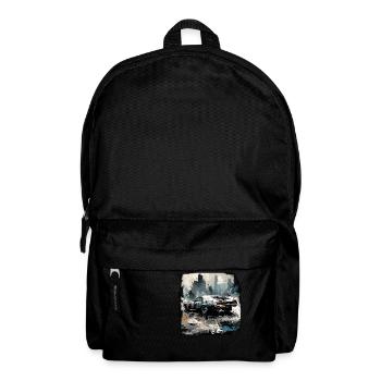Apocalypse / Doomsday / Destruction / Anarchy - Backpack - black - Front