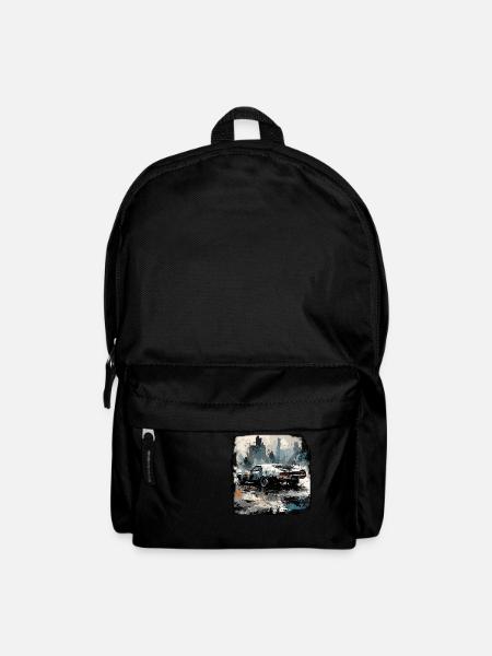 Apocalypse / Weltuntergang / Zerstörung / Anarchie - Rucksack - Schwarz