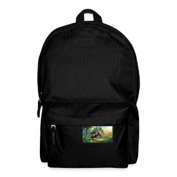 funny hooey an ant is as big as a house - Backpack - black - Front