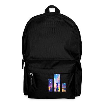 Girl in City - Backpack - black - Front