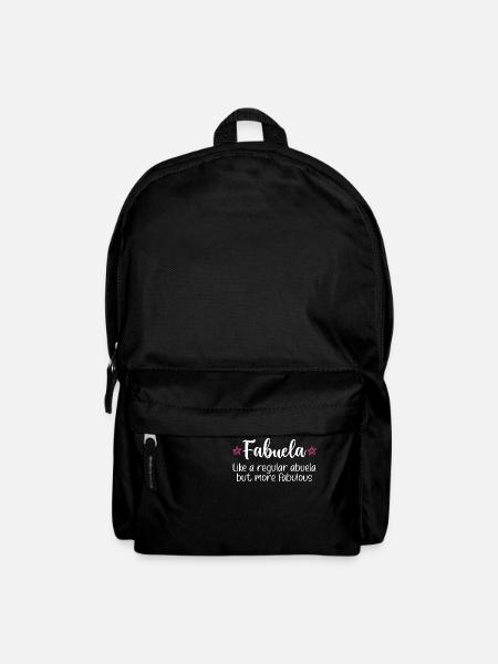 Fabuela Fabulous Abuela Spanish Grandma - Backpack - black