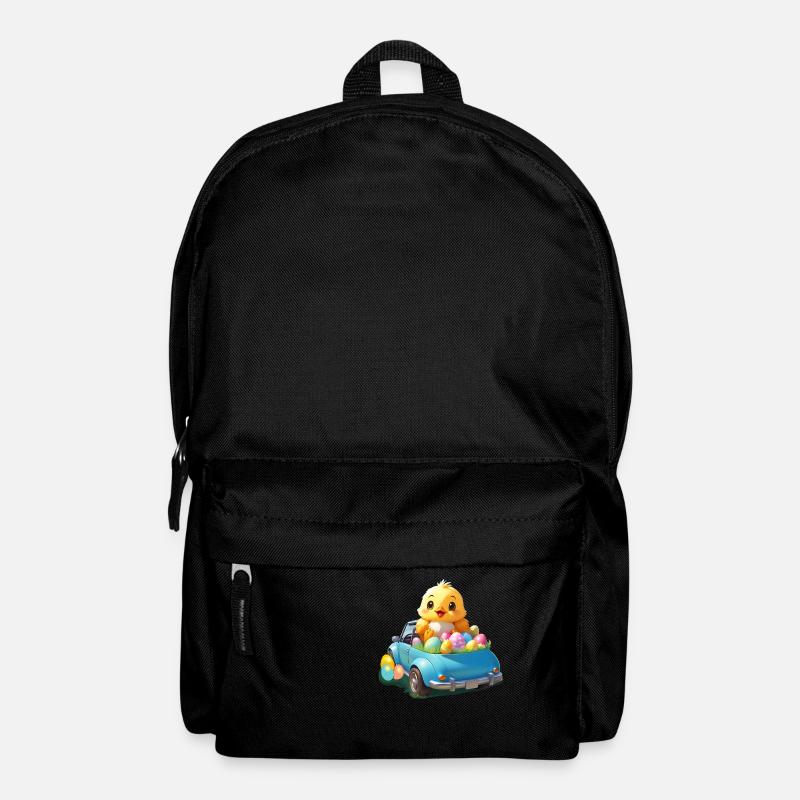 Poussin Automobiliste - Sac à dos - noir