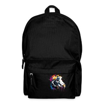 Spartan / Warrior / Fighter / Ancient / Sparta - Backpack - black - Front