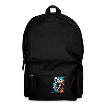 Spartan / Warrior / Fighter / Ancient / Sparta - Backpack - black - Front