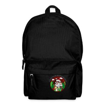 Cats For Everybody Christmas Cat Funny Hippister - Backpack - black - Front