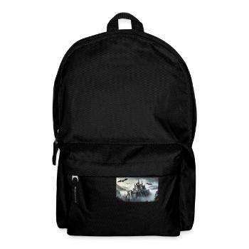 creepy mythical places – Castle of Dracula - Backpack - black - Front