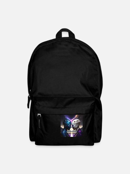 Glühwürmchen Person Ying Yang - Rucksack - Schwarz