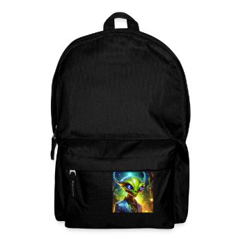 Firefly personnage drole extraterrestre 57577 - Sac à dos - noir - Devant