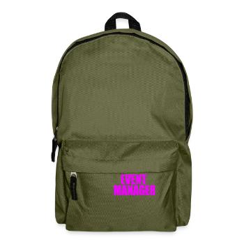 EVENT-MANAGER - Rucksack - Olivgrün - Vorne