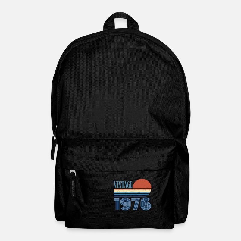 vintage 1976 - Sac à dos - noir