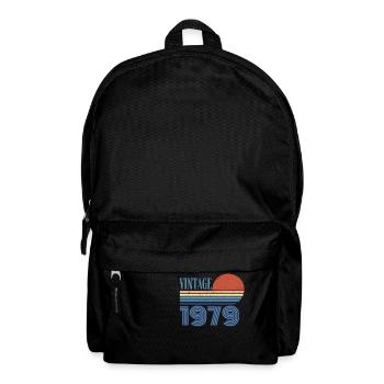 vintage 1979 - Sac à dos - noir - Devant