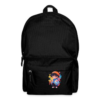 Manga Garçon - Sac à dos - noir - Devant