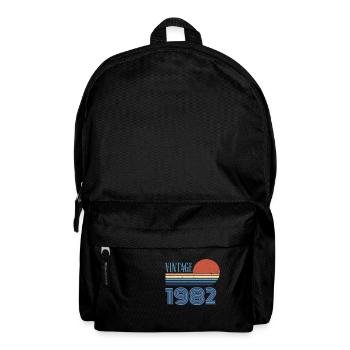 Jahrgang 1982 - Rucksack - Schwarz - Vorne