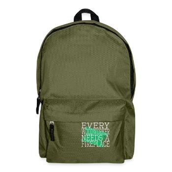 birthday present idea sabrina carpenter tshirts - Rucksack - Olivgrün - Vorne