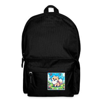 Pixel Pom - Backpack - black - Front