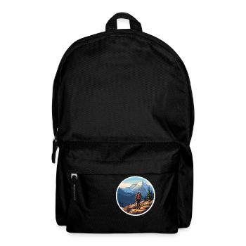 Wandern oder Hiking - Rucksack - Schwarz - Vorne