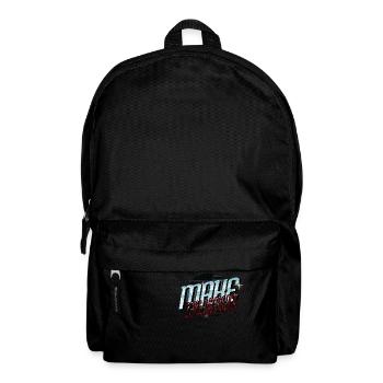 statement present idea present cool peace symbols - Backpack - black - Front