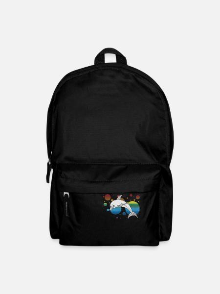 Delfin - Rucksack - Schwarz