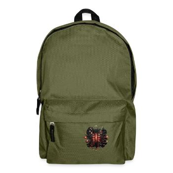 Computer Chip - Rucksack - Olivgrün - Vorne