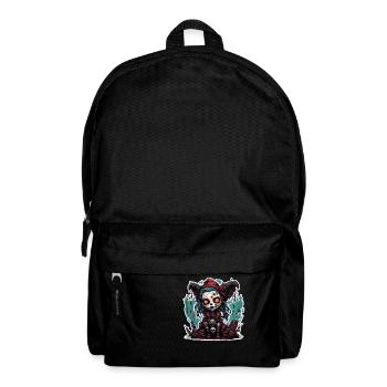 Horror Doll / Halloween / Creepy / Dark - Backpack - black - Front
