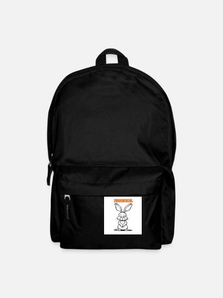 Karnickel Zornickel - Rucksack - Schwarz