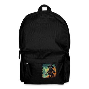 Scarecrow / Harvest Worker / Corn Field / Field - Backpack - black - Front