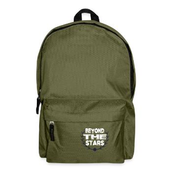 Humour dictons technologie de l’espace cadeau - Sac à dos - vert olive - Devant