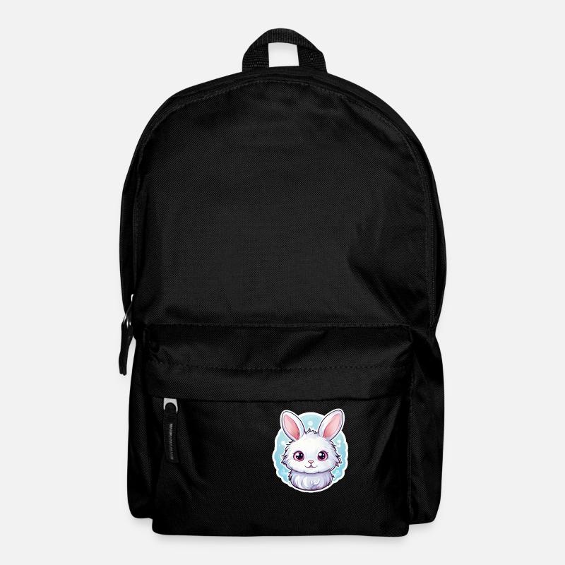 süßer Osterhase - Rucksack - Schwarz