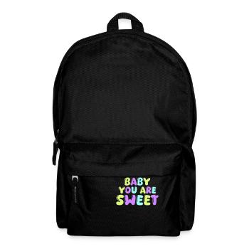 tu es gentil bébé - Sac à dos - noir - Devant