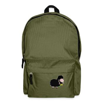 Black Sheep VIP-Schaf Wolly Sheepling Gaming - Rucksack - Olivgrün - Vorne