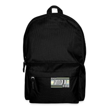 Funny Everyone is Entitled to My Opinion Sarcastic - Backpack - black - Front