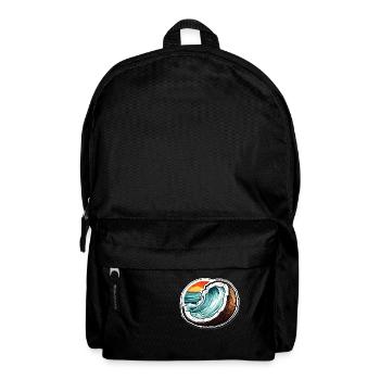 Coconut / Drink / Exotic / Tropical / Palm - Backpack - black - Front