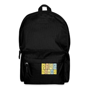 Rave Daddy EDM Techno Musik Raver Party Festival - Rucksack - Schwarz - Vorne