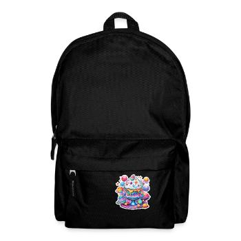 Eiscreme / Sorbet / Gelato / Sommer / Sonne - Rucksack - Schwarz - Vorne