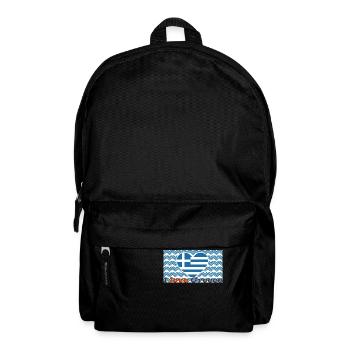 I love Greece - Rucksack - Schwarz - Vorne