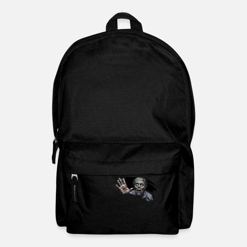 Zombie watches you! - Backpack - black