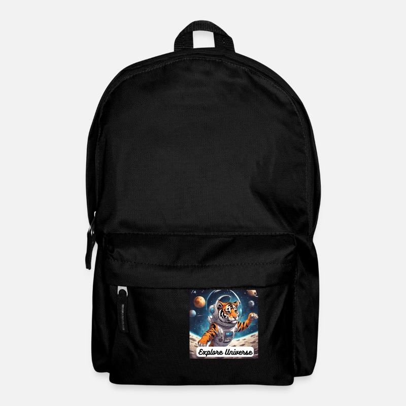 Tiger - Motivation - Rucksack - Schwarz