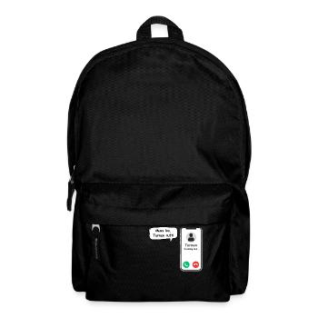 Gymnastics Calls - Sports Saying - ApriNoeScor - Backpack - black - Front