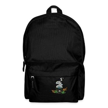 Der vier Elemente Kessel - Rucksack - Schwarz - Vorne