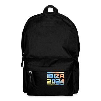 Ibiza 2024 Bunt - Rucksack - Schwarz - Vorne