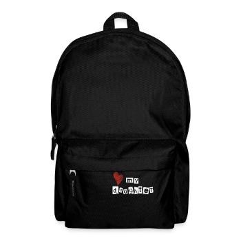 Love my daughter - Backpack - black - Front