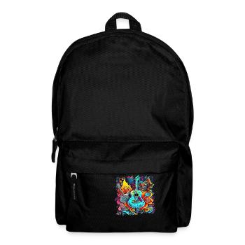 Vacation Early Summer Late Summer Summer Vacation Sea Car - Backpack - black - Front
