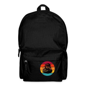 Free Dive Taucher Scuba Tauchen Scuba Diver - Rucksack - Schwarz - Vorne