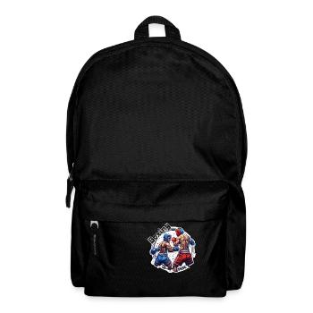 Boxer / Sport / Kampf / Arena / Boxring / Fäuste - Rucksack - Schwarz - Vorne