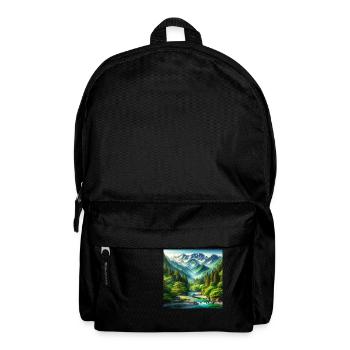 Japan Vintage Nature - Backpack - black - Front