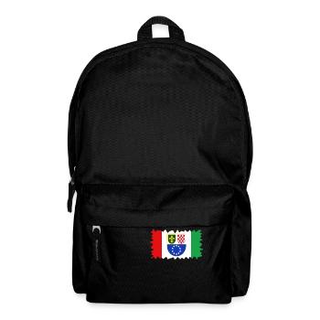 Bosnia in herzegovina europe sarajavo flag mostar - Backpack - black - Front