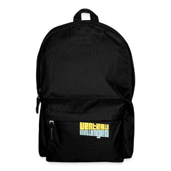 Vertically Challenged Funny Short People Joke Men - Backpack - black - Front