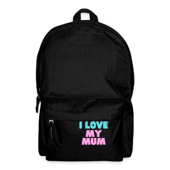 J’aime ma mère - Sac à dos - noir - Devant